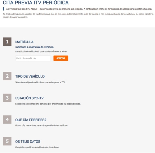 cita previa SYC ITV