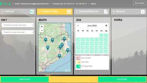 estaciones PrevenControl