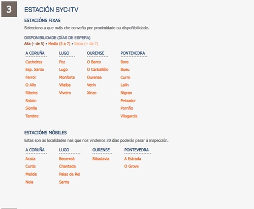 estaciones SYC ITV