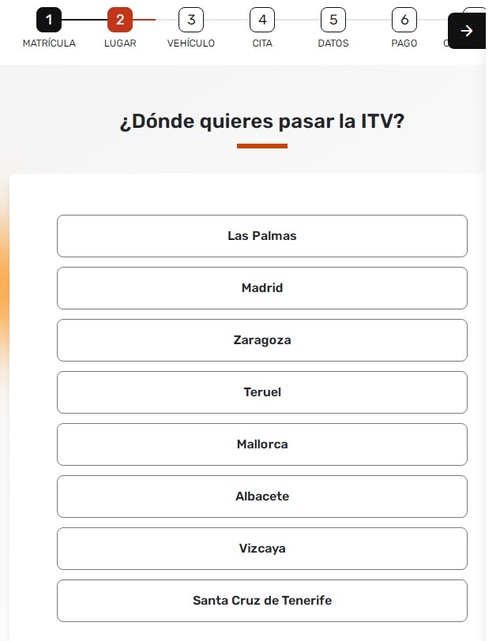 estaciones para ITV SGS