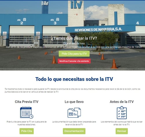 pedir cita ITV Revisiones de Navarra